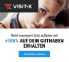 Visit-X Gutschein + 100% Bonus